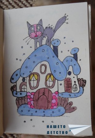 Книжки за оцветяване и флумастери