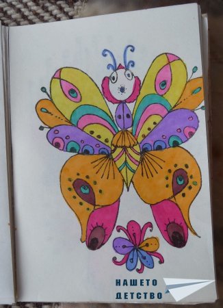 Книжки за оцветяване и флумастери