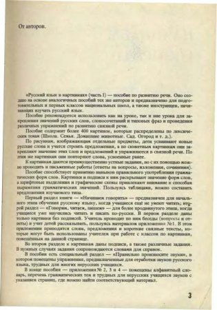 Русский язык в картинках