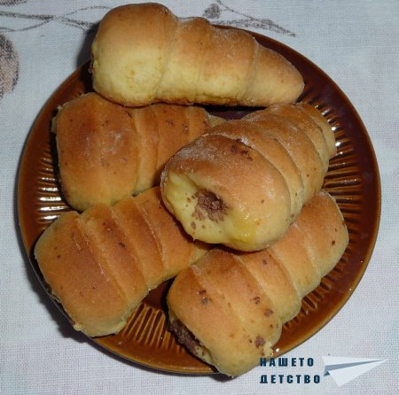 Фунийки с крем