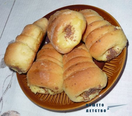 Фунийки с крем