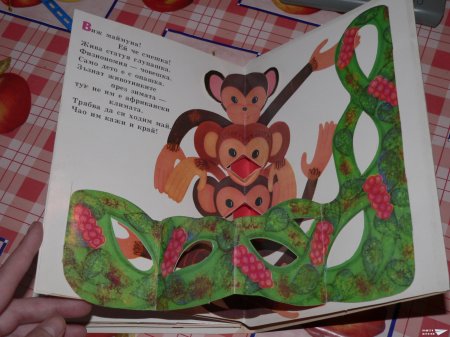 "От корица до корица ту слон ту лъвица" (панорамна книжка 8)