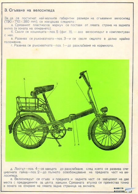 Нов живот на една вело легенда (проект 3)